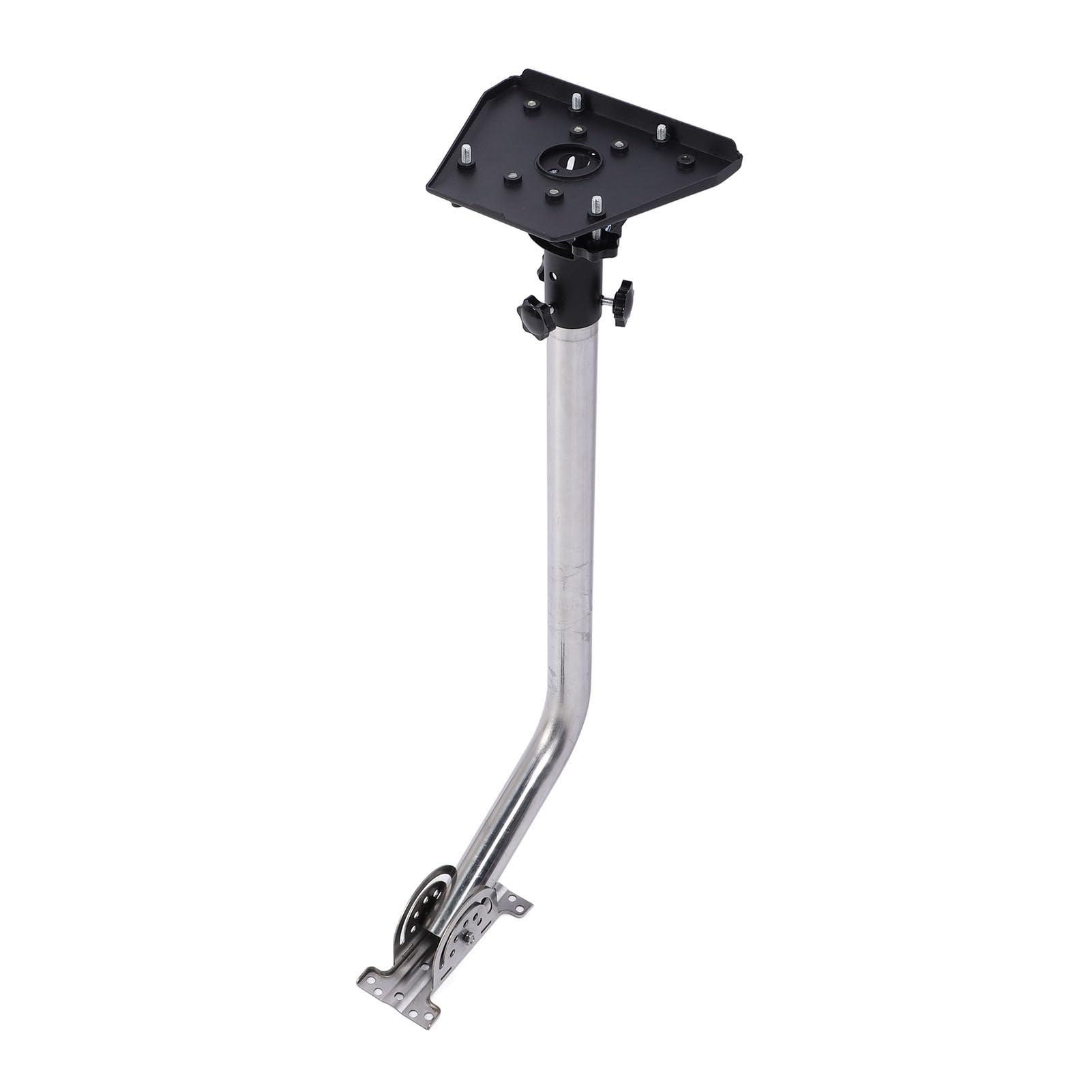 Supporto da Parete per Satellite in Acciaio Legato, Supporto per Antenna Ruotabile a 360 Gradi con Braccio Lungo Regolabile e Braccio Corto per Dispositivi V3 Gen3