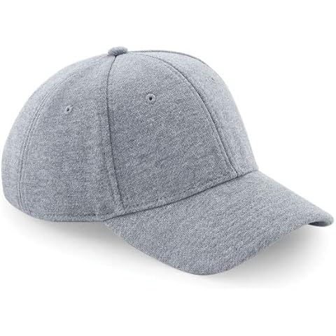 COOZO Unisex Jersey Baseball Cap in Heather Grey Cover