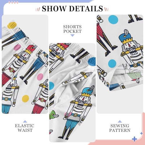 VIGTRO Pajama Pants Long Sleep Bottoms Soft Elastic Waist Lounge Pants with 2 Pockets Size 6-14 Years3