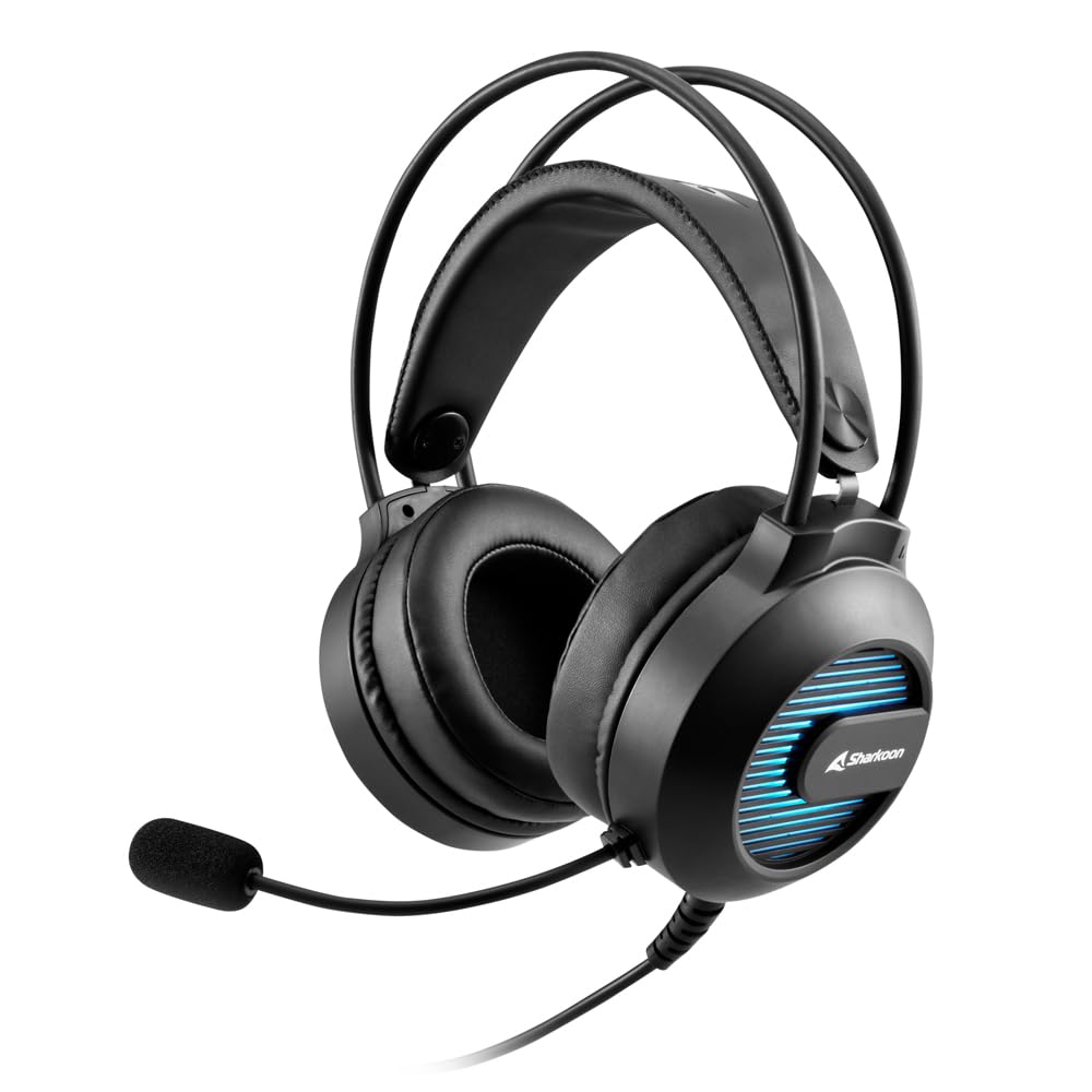 Sharkoon Skiller SGH20 - Auriculares estéreo USB, RGB