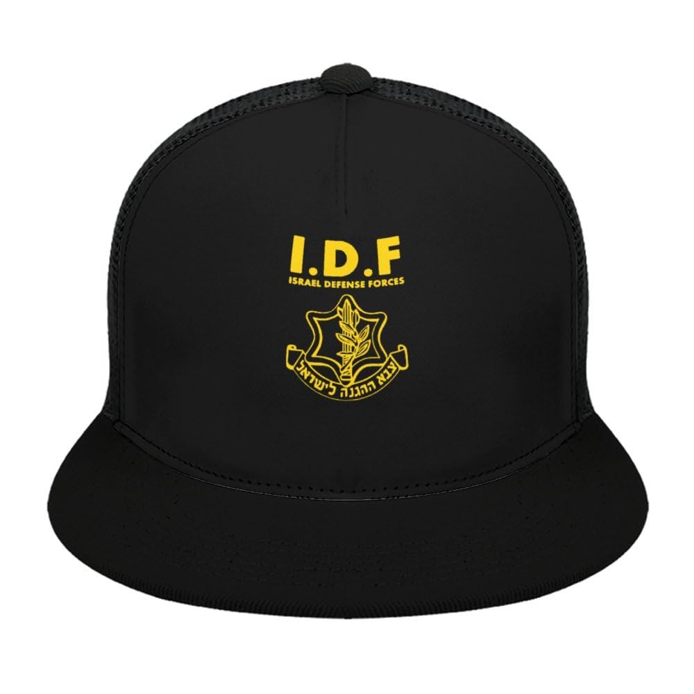 FJQWKLF IDF Israel Defense Forces Baseball Cap Dad Hat for Men Women Summer Mesh Hat