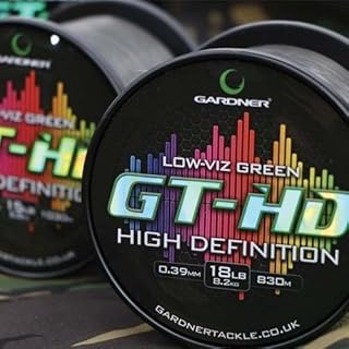 Gardner Tackle GT-HD Reduced Stretch - Carp Barbel Pike Bream Tench Fishing Line