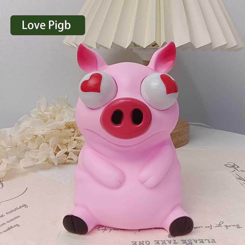 Amazon | ハンドスクイーズおもちゃ 動物フィジェット 犬/豚 アイ