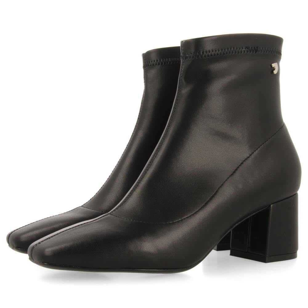 GIOSEPPO Women's Ellery Oxford Boot, Black/White, 4 UK