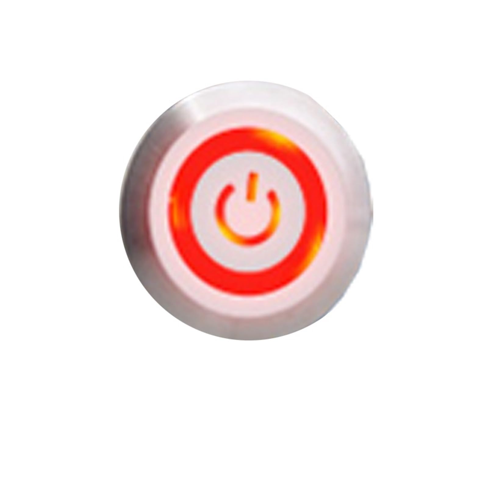 Interruptor de botón metálico 22mm Latching con anillo LED rojo 48V de alta durabilidad 3