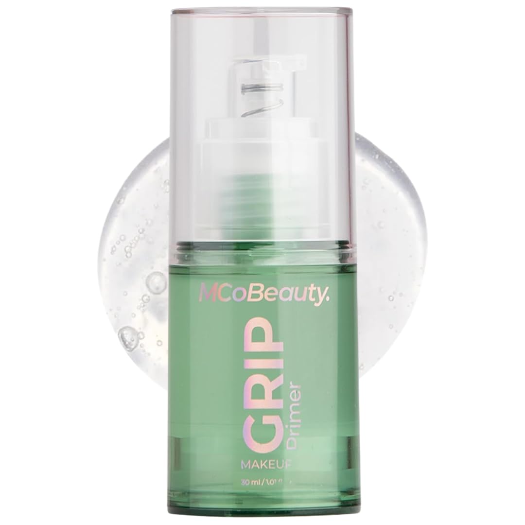 MCoBeauty - Grip Primer - Grippy Hold Lightweight Makeup Primer - Hydrating Gel Base Face Primer with Moisturizing Ingredients - Aloe Vera,
