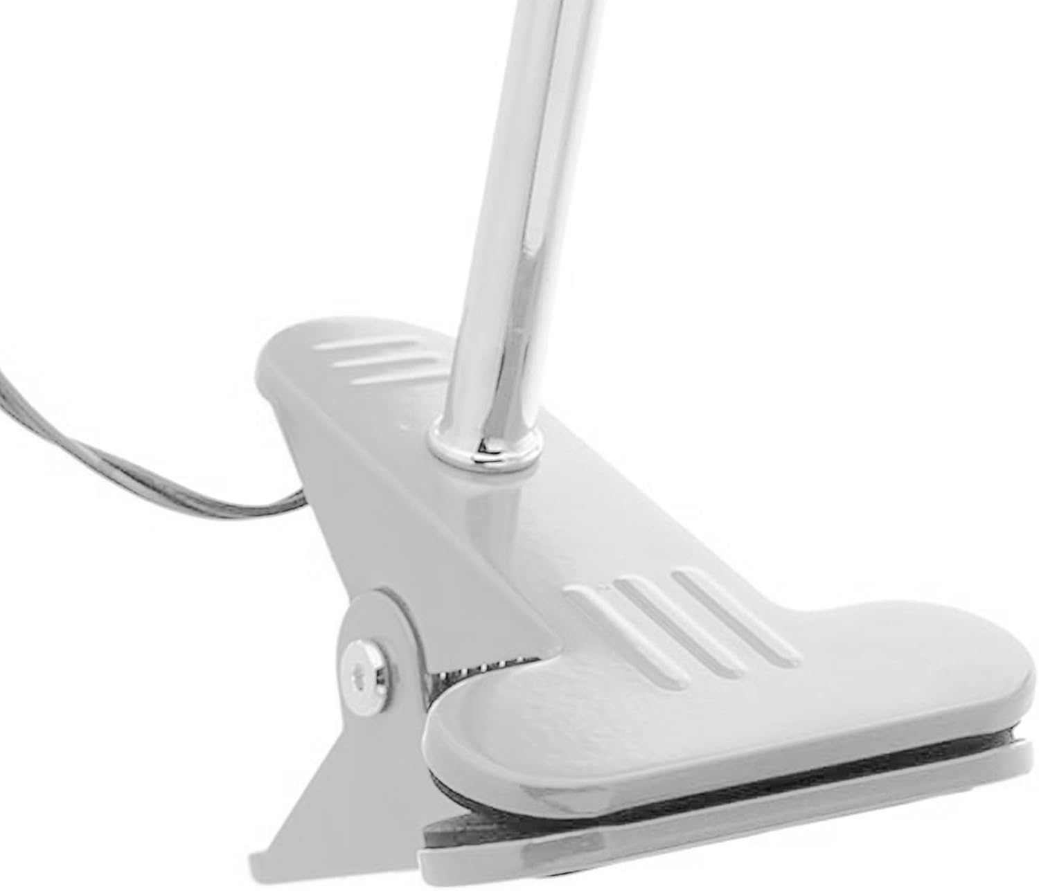 12650 LED Clip Lamp, 5.24" x 5.43" x 8.46", White