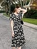 Gardenwed Womens Casual Summer Chiffon Floral V Ne... #1