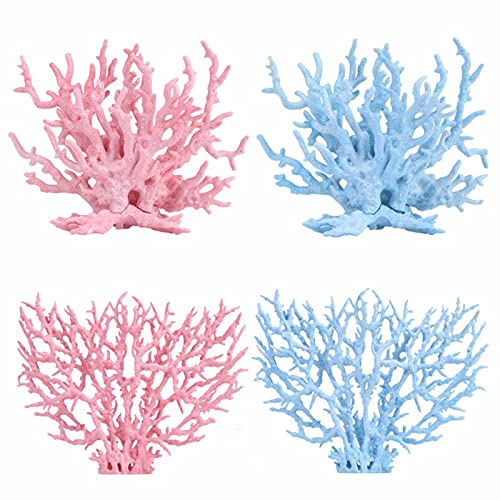 Image of Besimple Artificial Aquarium Coral Ornament Decor Plastic Fish Tank Plants Decoration for Aquarium Landscape