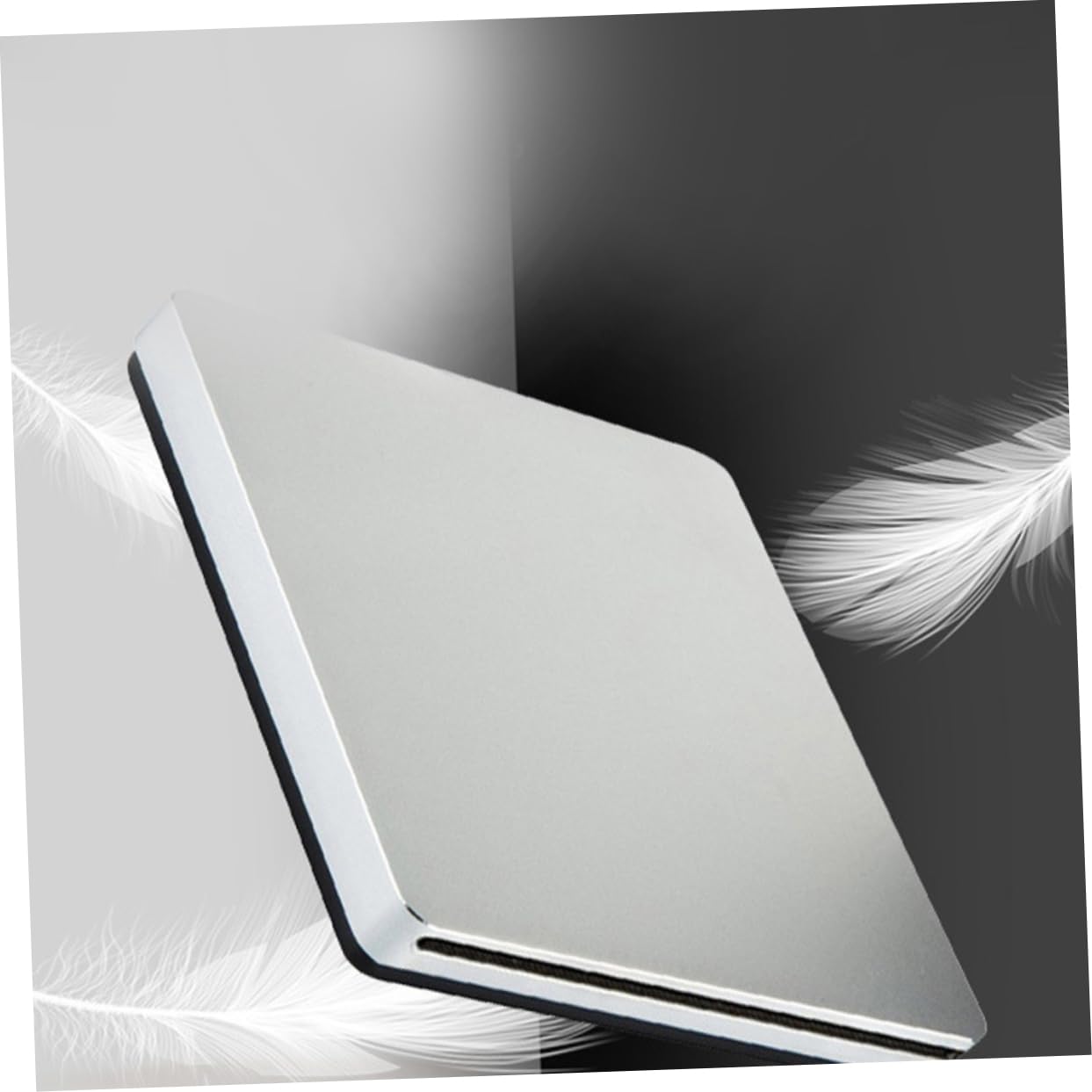 Tofficu Graveur DVD Externe à Chargement Slot USB 3.0 Type-c Argenté