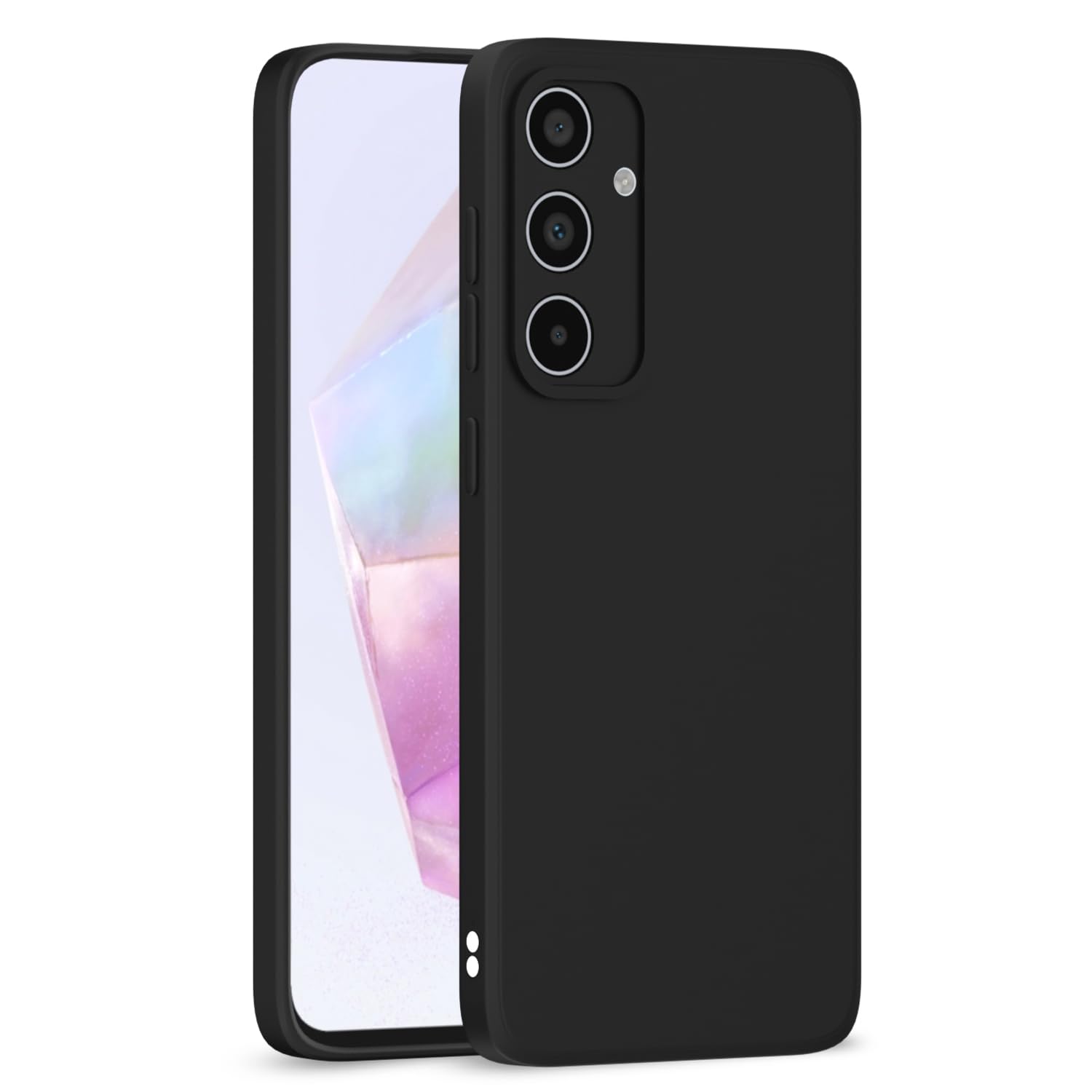 Pikkme Samsung Galaxy A35 5G Back Cover Camera Protection Shockproof Soft Matte Silicone Back Case for Samsung Galaxy A35 5G (Black) (B0D14XXH1J) Amazon Price History, Amazon Price Tracker