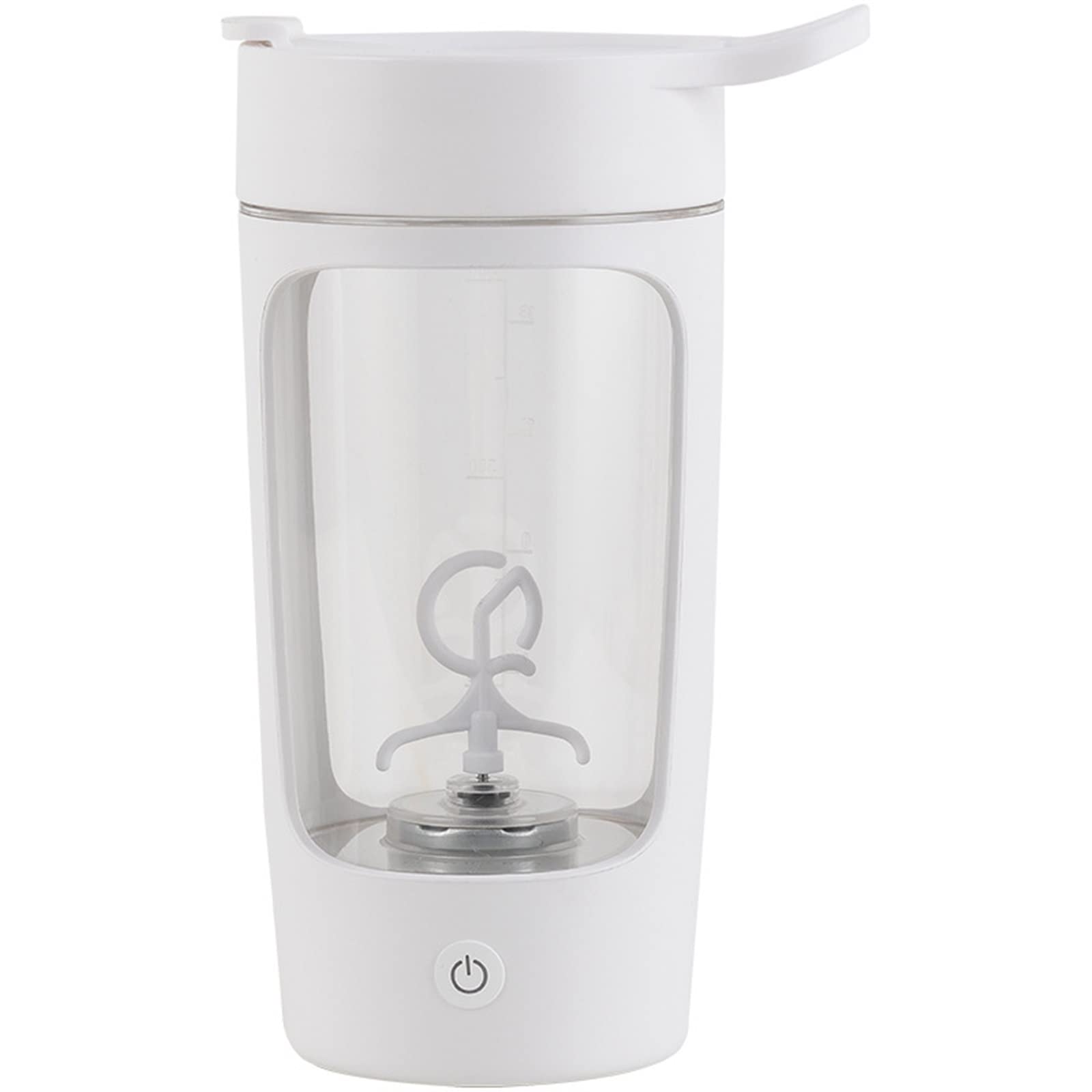 DieffematicJBJ Batidora Portatil 650Ml Electric Protein Shaker Bottle Protein Powder Mixing Bottle Sports Fitness Gym Outdoor Travel Bottle USB Rechargeable