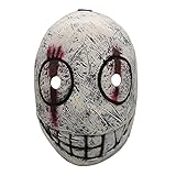 nezababy Legion Dead Game Mask Daylight Frank Killer The Hunter Mask Nightmare Latex Face Mask Halloween Costume Prop (Grey)