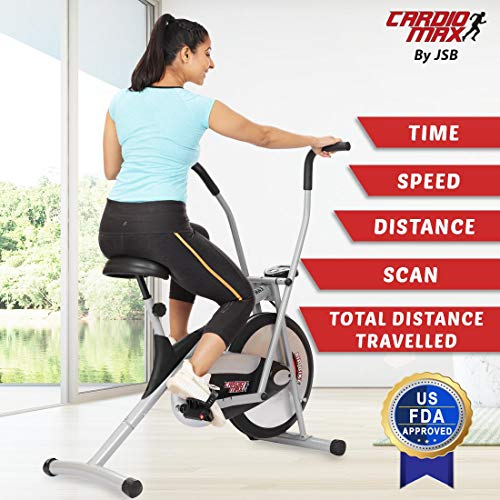 Image of Cardio Max JSB HF162 Orbitrac Air Bike Fitness Cycle Multifunctional Exercise Home Gym (Orbitrac Bike)