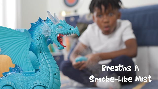Amazon.com: Discovery Frost-Breathing RC Dragon with Smoke Breath