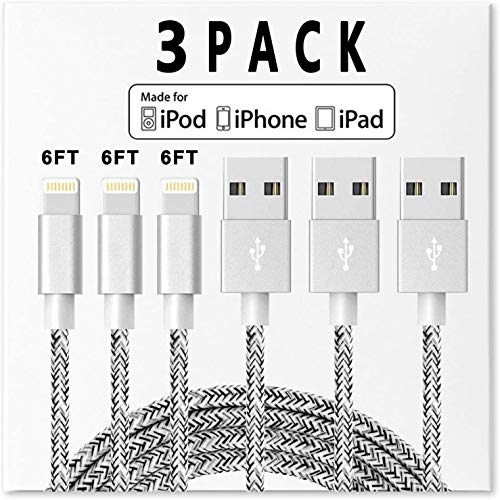 Apple MFi Certified iPhone Charger Apple Lightning Cable iPhone Charger Cable USB Lightning Cable Wire for iPhone 11 Pro MAX X XS XR 8 7 6 Plus SE iPad iPod car Cord Fast Accessories Chargers Cable