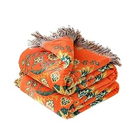 Boho Throw Blanket for...