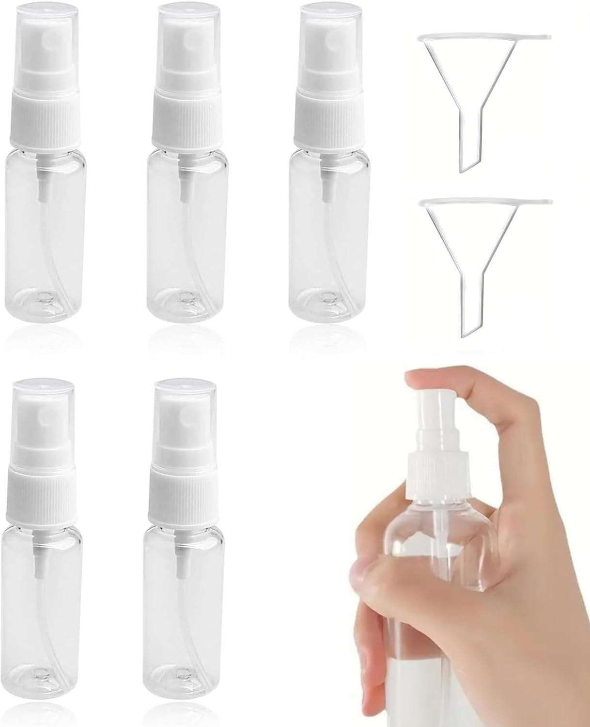 Amazon.co.jp: スプレーボトル 5本セット 15ml ファインミスト