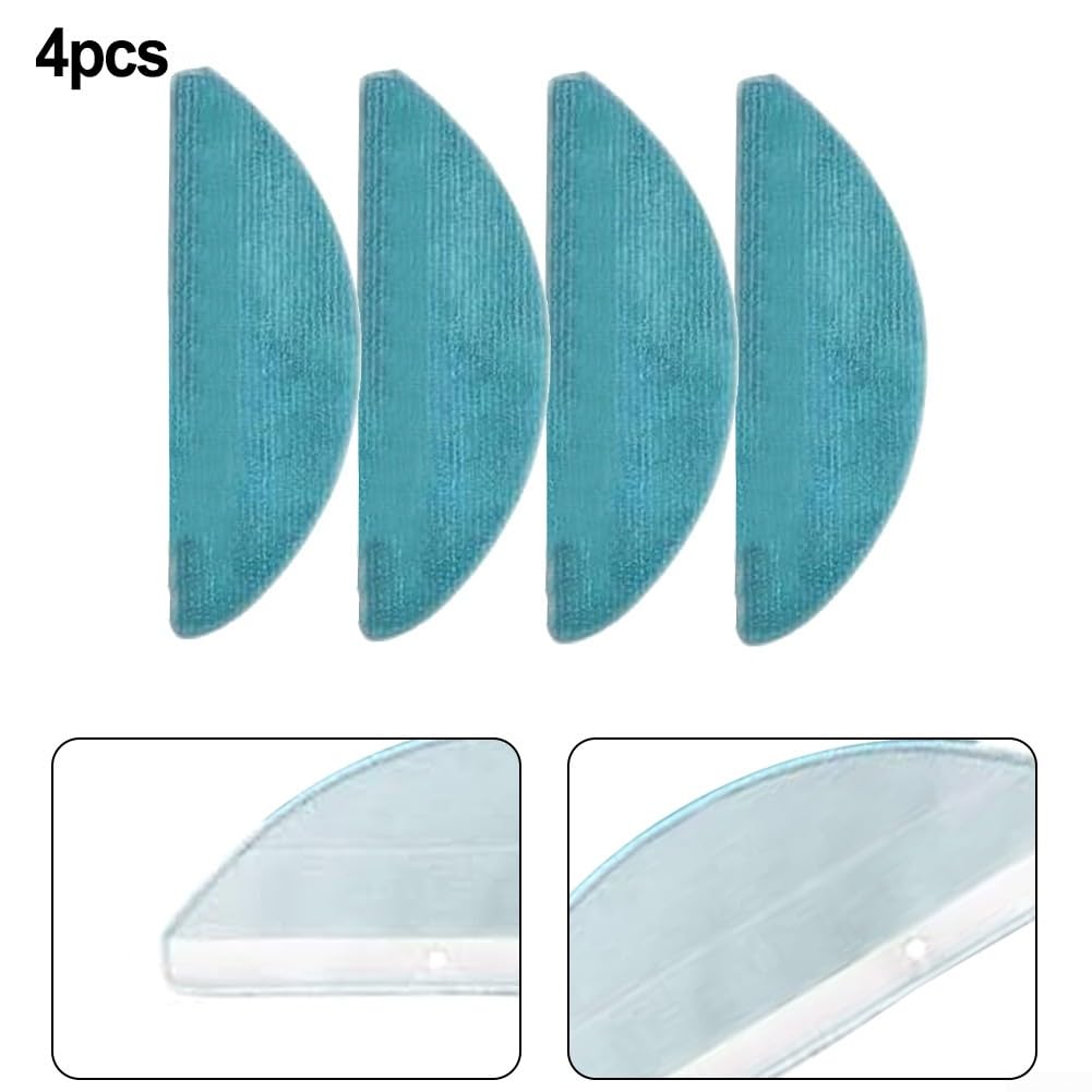 Kit di panni di ricambio per robot aspirapolvere Cecotec M50, pulizia efficiente per pavimenti igienici scintillanti, perfetto per case con animali domestici e bambini (32)