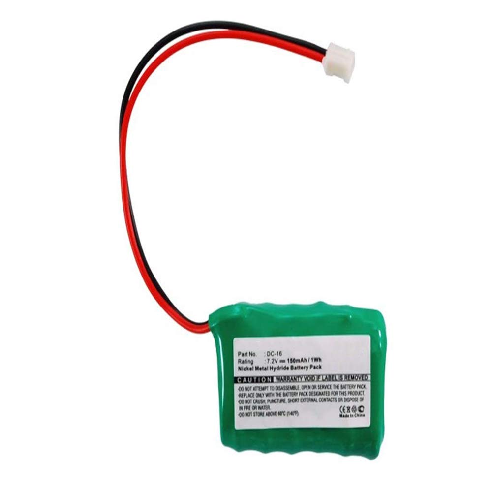150mAh DC-16, 650-059 Battery Replacement Compatible with SportDOG Field Trainer SD-400, SD-400S, FT-100 Dog Collar Transmitter