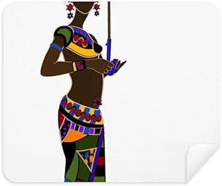 African Aboriginal Women LadyDresses Cleaning Cloth Screen Cleaner 2pcs Suede Fabric
