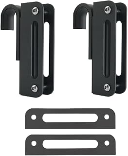 Telescope Hooks for Sliding Library Ladder, 2 Packs