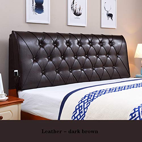 HZW Bedside Mat Nordic Bed Soft Pack Double Cushion Backrest Tatami Bed Soft Bag Pillow Bed Cover,200 * 60cm