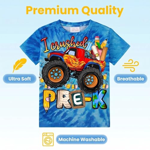 Image of Preschool Graduation Shirt for Kids Pre-K Grad Gifts for Girls Boys T-Shirt Top