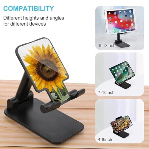 Support téléphone réglable tournesol fini les écrans qui glissent sur le bureau