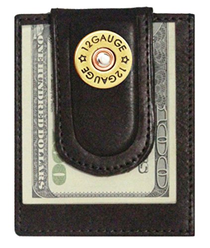 Custom 12 Gauge Shotgun Paul and Taylor Money Clip Wallet