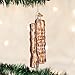 Old World Christmas Bacon Strips Glass Blown Ornament for Christmas Tree, Handcrafted Holiday Decoration, Food - Breakfast Collection