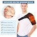Hombreras Deportivas, Calentador Hombro Ajustable, Hombrera Tendinitis con Función de Calor y...