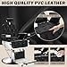 Hicomony Reclining Barber Chair, Salon Chair Hair Stylist, Barber Chairs for Barbershop Supports up to 500lbs, Professional Salon Beauty Spa Shampoo Equipment