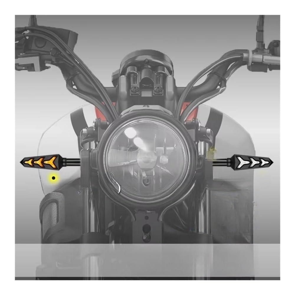Indicatore Moto (4 X Amber Rosso) Indicatore di direzione Installazione