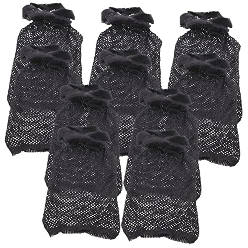 SHERCHPRY 10Pcs Mesh Wig Caps for Women Stretchy Weaving Hair Nets Lightweight Elastic Dome Caps for Wig Making Invisible Design for Long Thick Hair for Outdoor Activities
