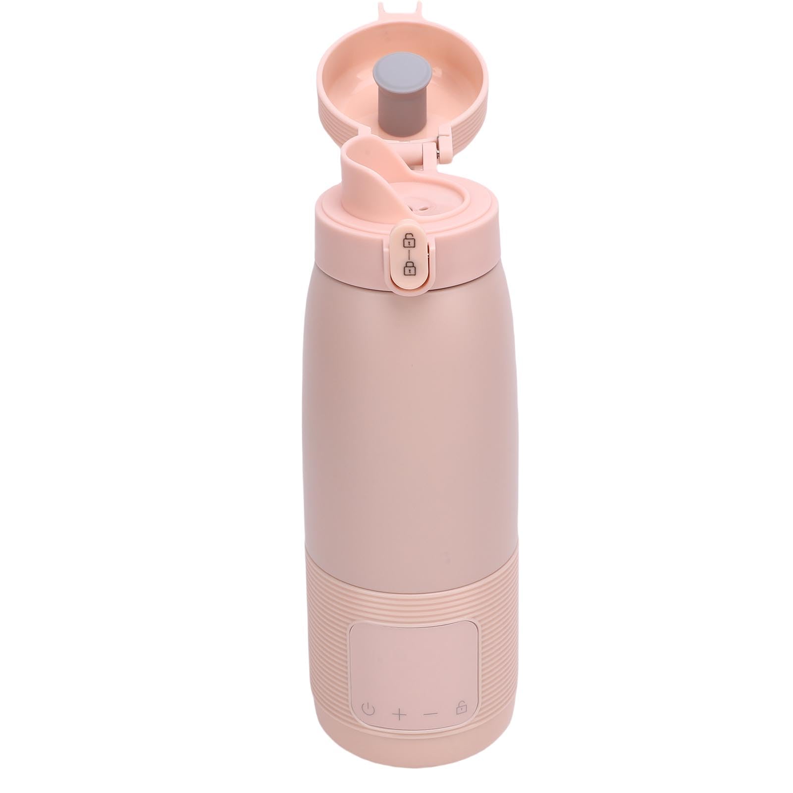 Calentador de Biberones Portátil Recargable |5000 MAh Inalámbrico, Control de Temperatura de 37 °C-55 °C, 500 Ml para Viajes en Automóvil (500 ml 6400 mah)