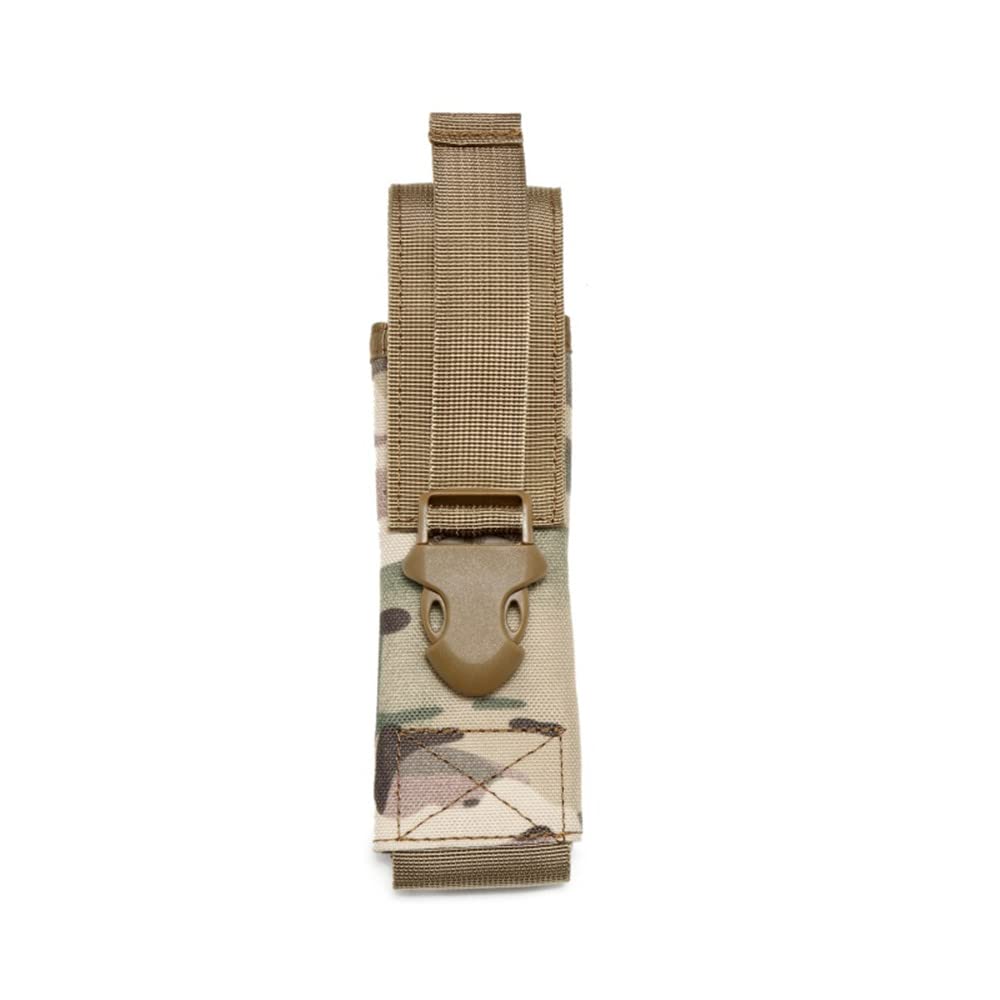 Acexier Cp Flashlight Holder Case 1000D Nylon Molle Light Holster Army Tactical Flashlight Pouch For Camping Hiking Hunting