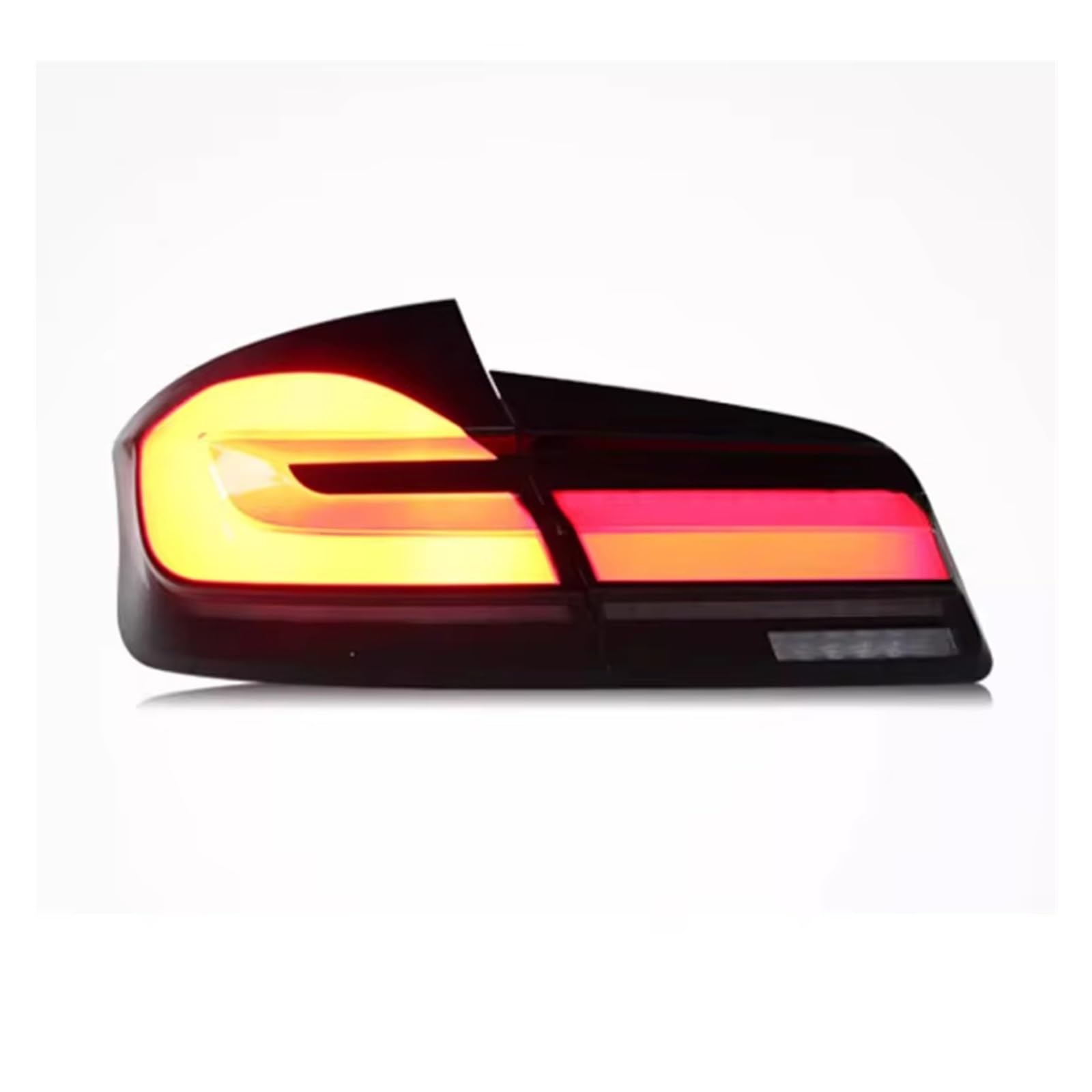 traseras Para serie 5 F10 luces traseras 2011-2017 LED de coche a través la lámpara trasera información dinámica señales giro accesorios para automóviles Luces de freno