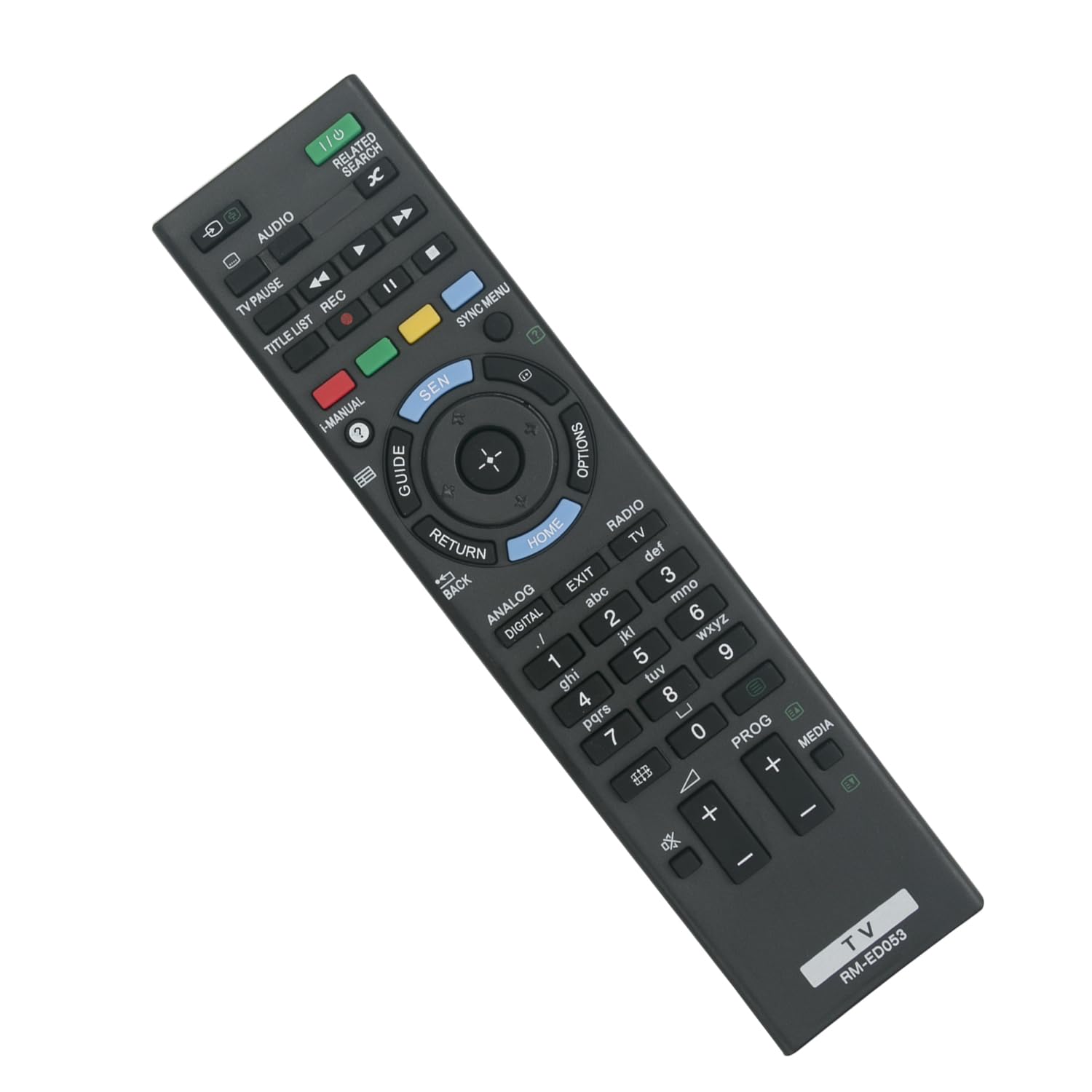 AULCMEETF NEW RM-ED053 Replacement Remote Control Work for Sony TV KDL-32W600A KDL-50W655A KDL-42W650A KDL-32W650A KDL-50W685A KDL-32W655A KDL-32W654A KDL-32W653A KDL-32W651A KDL-32W605A KDL-32W603A - Image 3