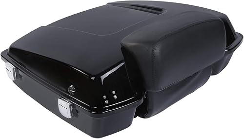 Miniatura 1 de TCT-MT - Kit de montaje para moto, maletero y respaldo, compatible con Harley Tour Pak 1997-2013 Touring Road King Glide FLHR FLHT Electra