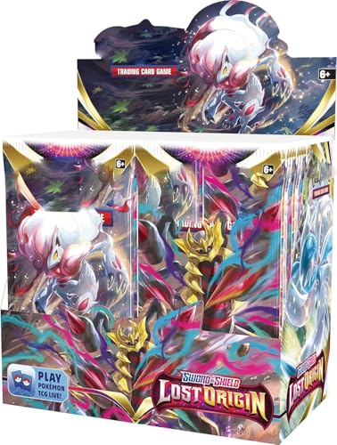 Image of Pokemoon TCG 50 Cardds Bundle | 5 Packs of 10 Random Collectible Trading Cardds | Surprise Cardd Set for Kids & Collectors (Lost ORIGION 5 Pack 50 Cards)