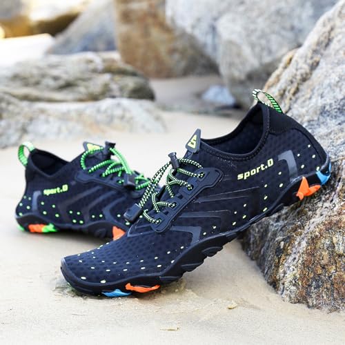 Mishansha Water Shoes for Women Men, Quick-Dry Barefoot Swim Shoes with Drainage Holes, Lightweight Aqua Shoe for Beach Pool River Boating Yoga Walking - Image 4