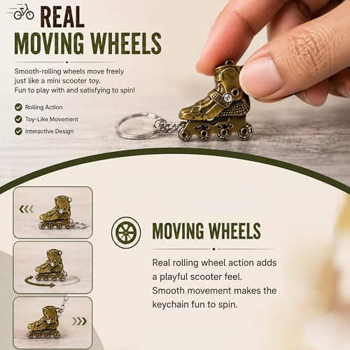 Image of Storite Metal Keychain for Men & Women | Premium Decorative Key Ring | Stylish Key Holder for Car, Bike, Home & Office Keys