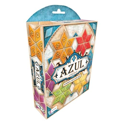 Asmodee - Azul Summer Pavilion Mini - Gioco da Tavolo in Versione Tascabile, 2-4 Giocatori, 8+ Anni, Edizione in Italiano