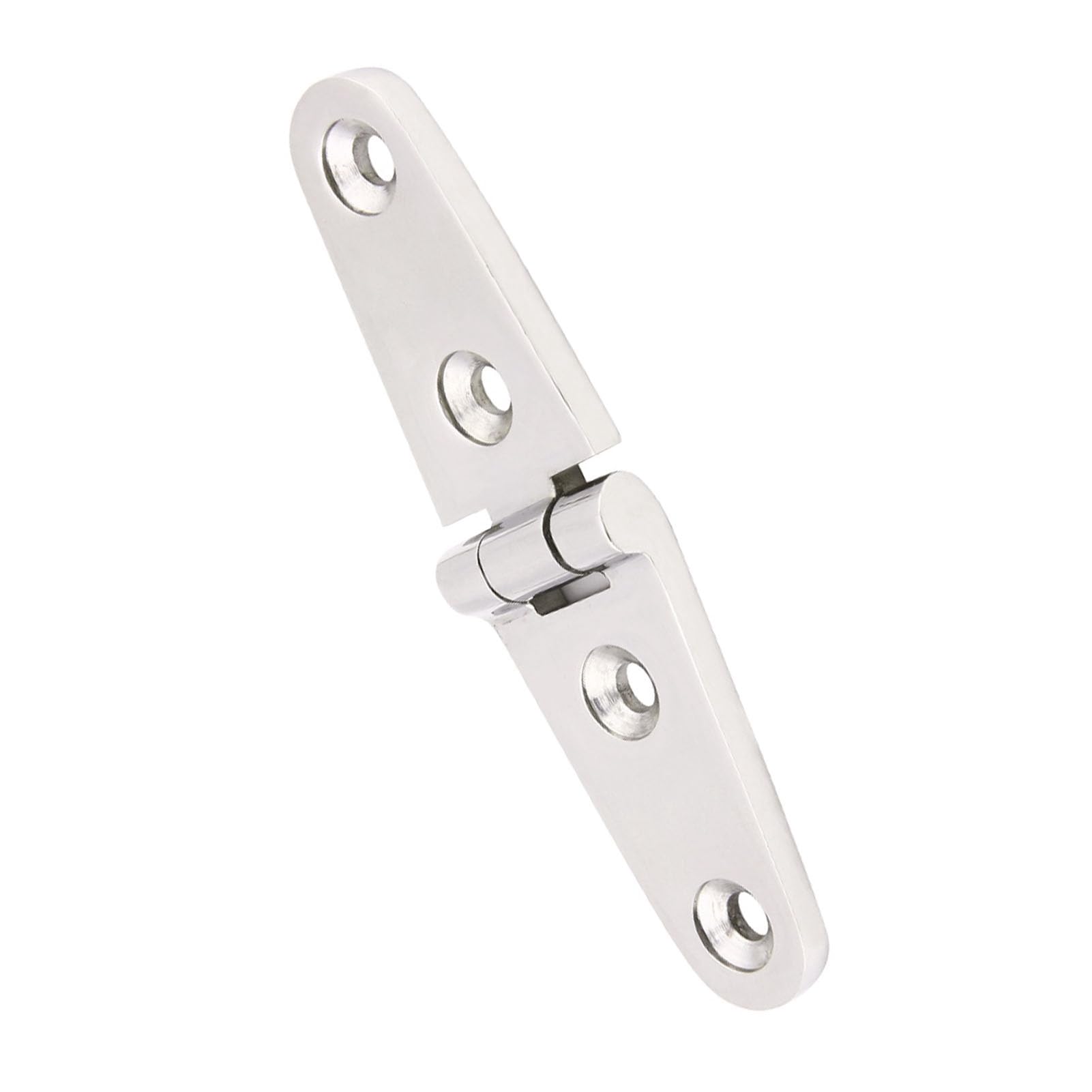 Gegong Boat Entry Hardware Stainless Steel Hinge Flush Mount Door Fitting Marine Grade Hatch Latch Cabinet Fastener (103 * 27)