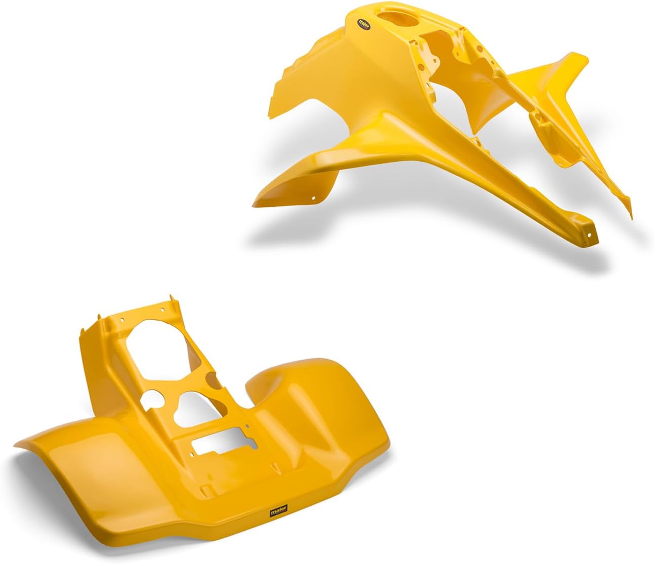 Maier Yellow Standard Front And Rear Plastic Fender Kit for Suzuki LT250R Quadracer 1985-1992