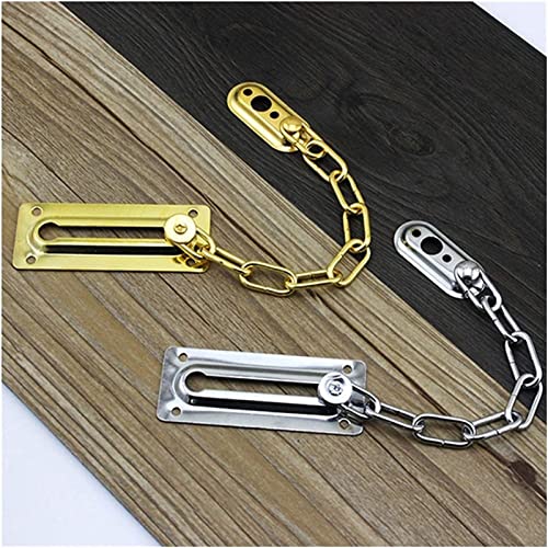Cerradura de cadena de puerta para recibir visitas de forma tranquila en su hogar 5