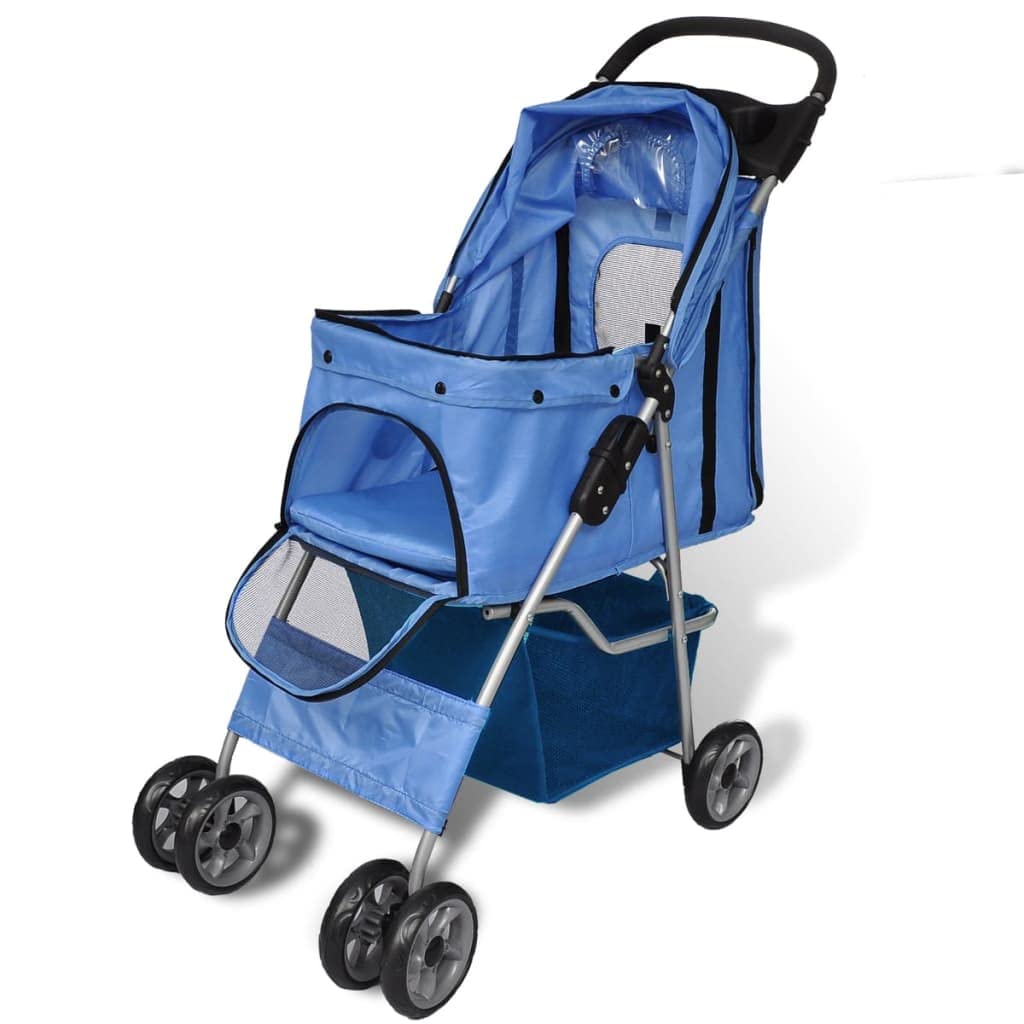 Cochecito para perros, azul, 170056