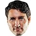 Justin Trudeau Celebrity Mask, Card Face and Fancy Dress Mask