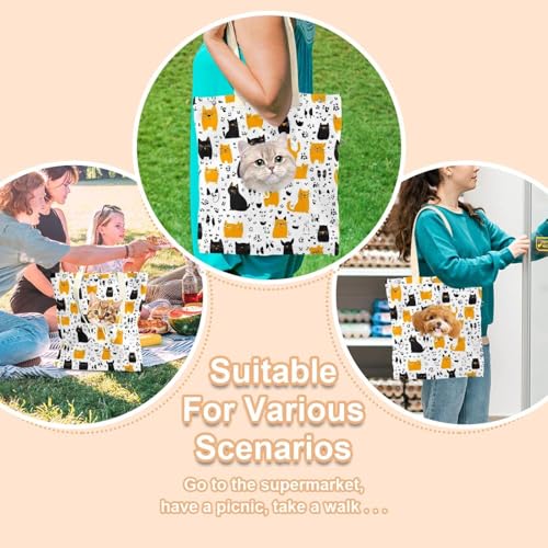 Bolsa de gato con ventana de afloramiento en lona resistente para hombro 8